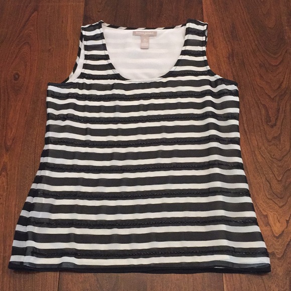 Banana Republic Tops - 3/$25 Banana Republic beaded striped tank